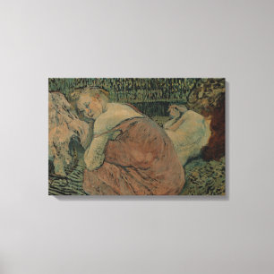 Henri de Toulouse-Lautrec - Two Friends Canvas Print