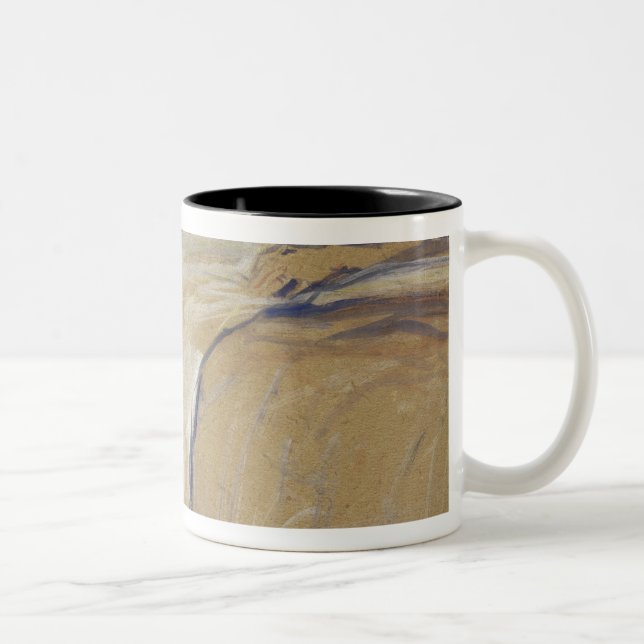 Henri de Toulouse-Lautrec | Woman lying on her Bac Two-Tone Coffee Mug (Right)