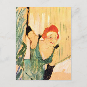 Henri de Toulouse-Lautrec: Yvette Guilbert Postcard