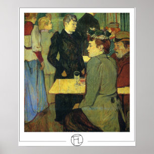 Henri de Toulouse-Lautrec Zedign Art Poster #103