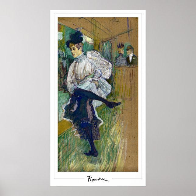 Henri de Toulouse-Lautrec Zedign Art Poster #20 (Front)