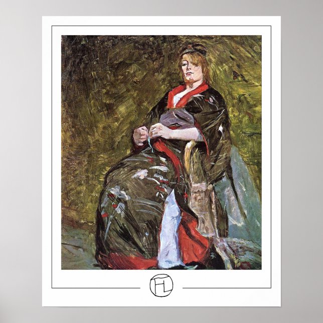 Henri de Toulouse-Lautrec Zedign Art Poster #249 (Front)