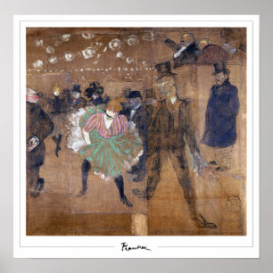 Henri de Toulouse-Lautrec Zedign Art Poster #26