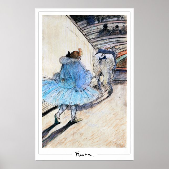 Henri de Toulouse-Lautrec Zedign Art Poster #28 (Front)
