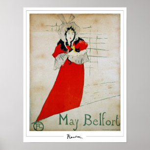 Henri de Toulouse-Lautrec Zedign Art Poster #328