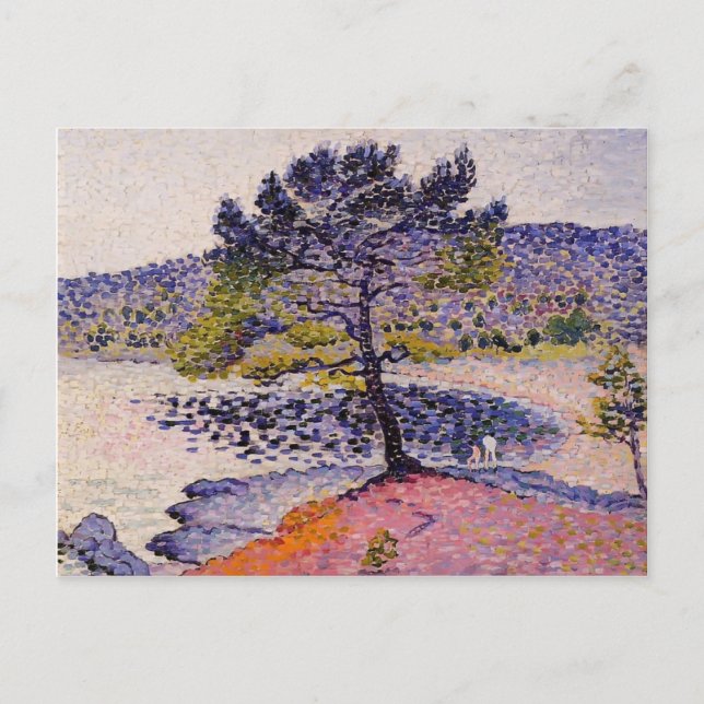 Henri-Edmond Cross- The Beach, Evening Postcard (Front)