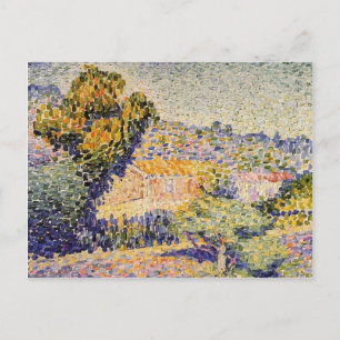 Henri-Edmond Cross- The Pink House Postcard