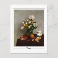 Henri Fantin-Latour #116 - Fine Art Postcard