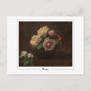 Henri Fantin-Latour #485 - Fine Art Postcard
