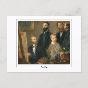 Henri Fantin-Latour #5 - Fine Art Postcard