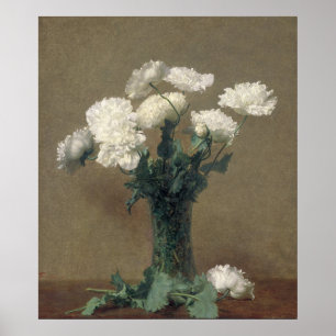 Henri Fantin Latour Vintage Poppies Poster