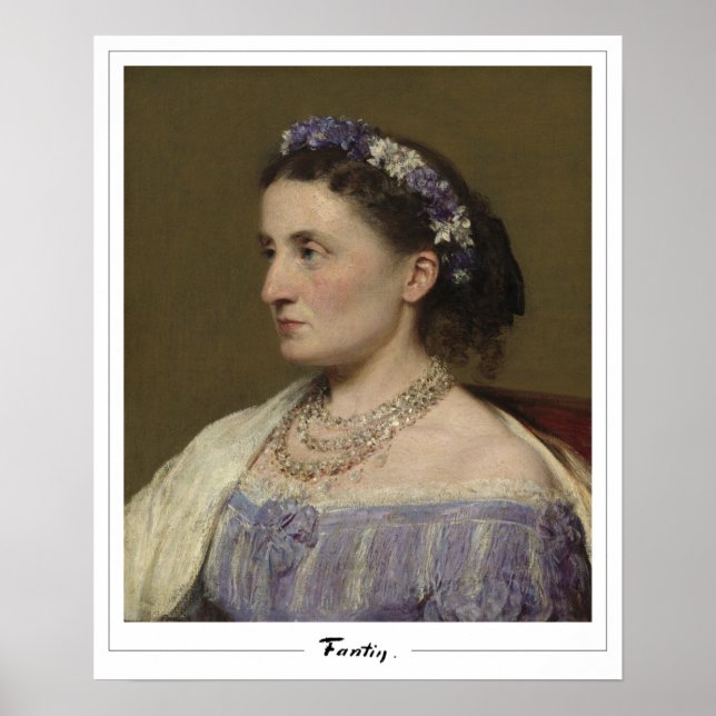 Henri Fantin-Latour Zedign Art Poster #1 (Front)