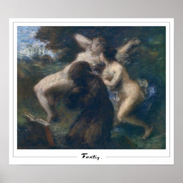 Henri Fantin-Latour Zedign Art Poster #10 (Front)