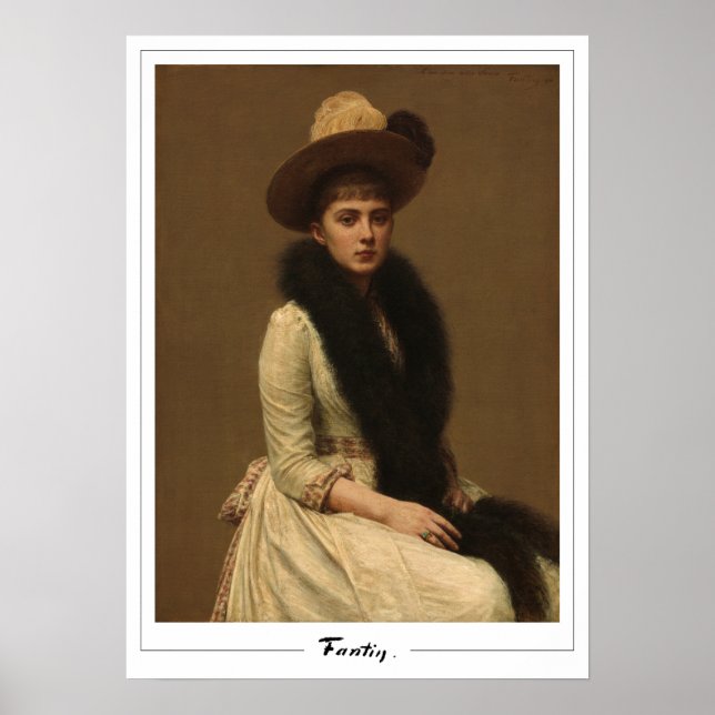 Henri Fantin-Latour Zedign Art Poster #134 (Front)