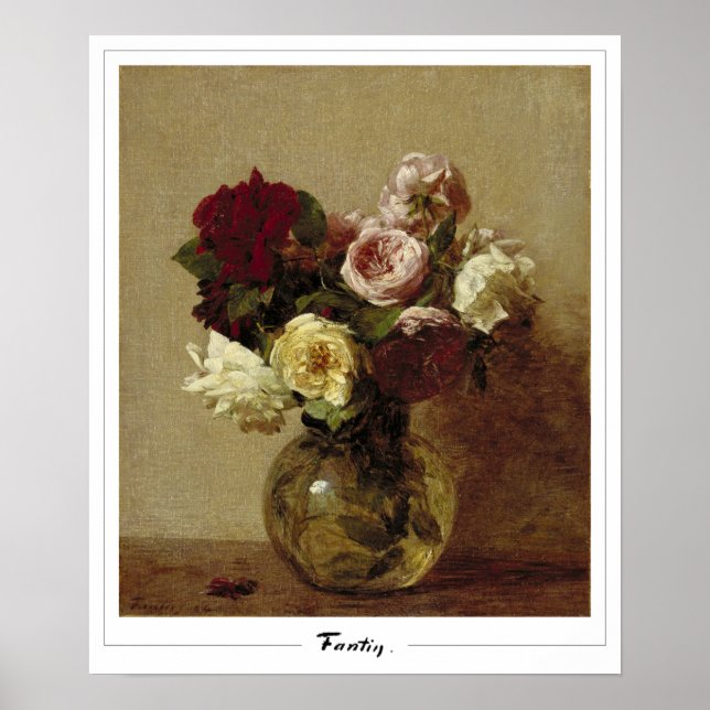 Henri Fantin-Latour Zedign Art Poster #447 (Front)