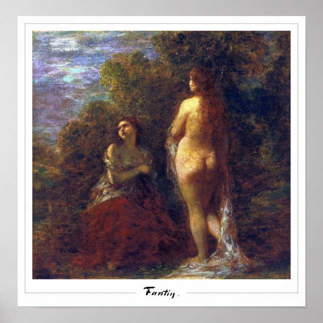 Henri Fantin-Latour Zedign Art Poster #66 (Front)