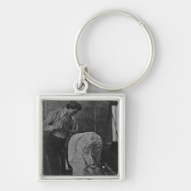 Henri Gaudier-Brzeska, c.1910 Key Ring (Front)