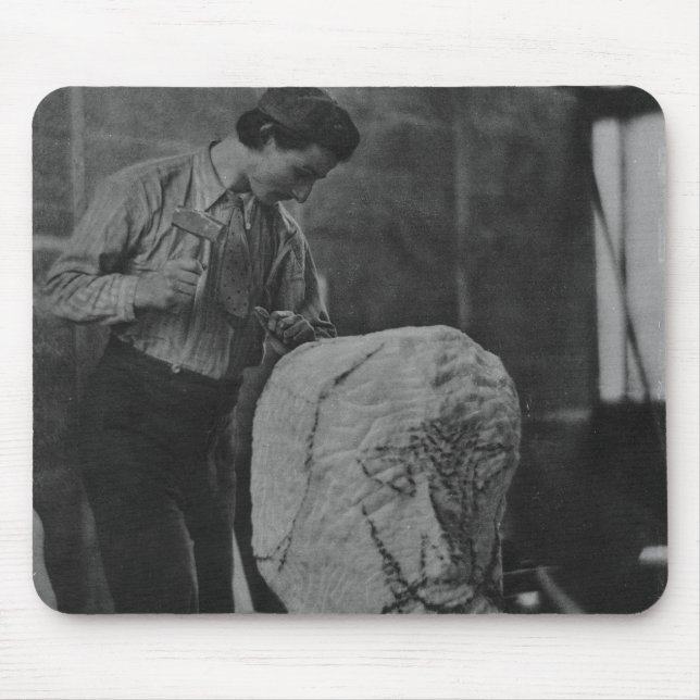 Henri Gaudier-Brzeska, c.1910 Mouse Mat (Front)