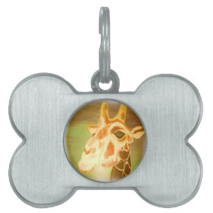 Henri Giraffe Pet ID Tag
