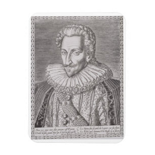 Henri IV (1553-1610) as King of Navarre, 1589 (eng Magnet