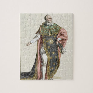 Henri IV (1553-1610) King of France, from 'Receuil Jigsaw Puzzle
