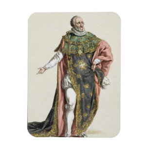 Henri IV (1553-1610) King of France, from 'Receuil Magnet