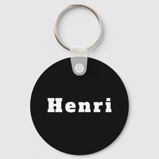 Henri Key Ring (Front)