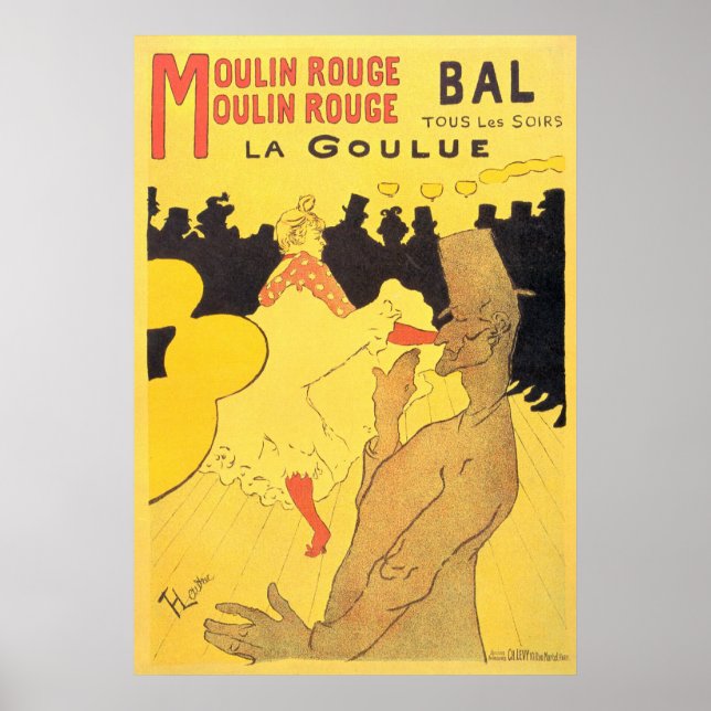 Henri Marie Raymond de Toulouse-Lautrec-Monfa Poster (Front)