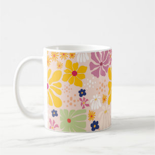 Henri Matisse Floral Inspired Seamless Pattern Coffee Mug