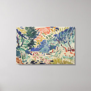 Henri Matisse - LANDSCAPE AT COLLIOURE 1905 Canvas Print