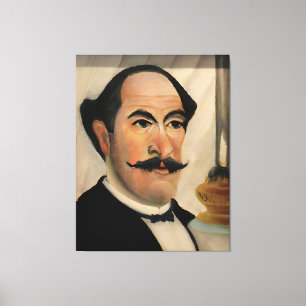 Henri Rousseau art painting Canvas Print