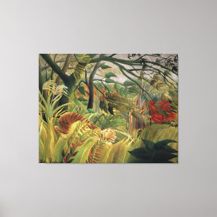 Henri Rousseau art painting Canvas Print