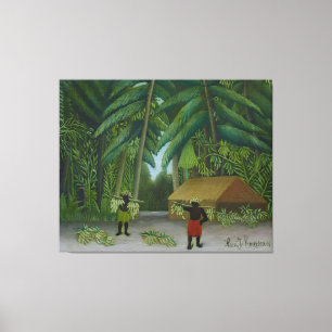 Henri Rousseau art painting Canvas Print
