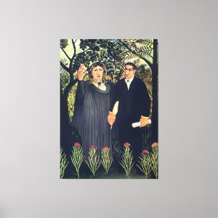 Henri Rousseau art style Canvas Print