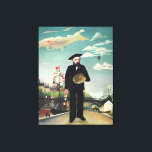Henri Rousseau art style Canvas Print<br><div class="desc">Henri Rousseau art style,  A work of art which did not begin in emotion is not art.</div>