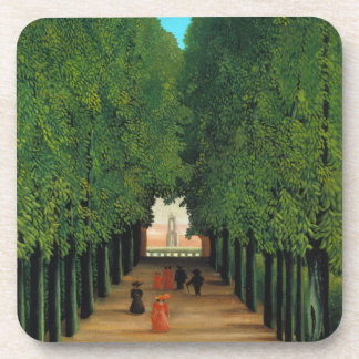 Henri Rousseau, Avenue in the Park at Saint Cloud Coaster