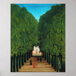 Henri Rousseau, Avenue in the Park at Saint Cloud Poster