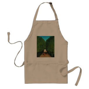 Henri Rousseau, Avenue in the Park at Saint Cloud Standard Apron