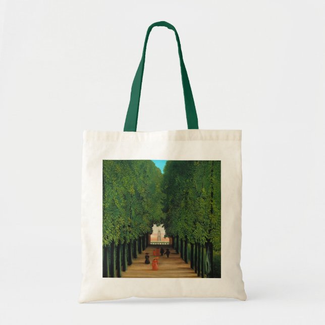 Henri Rousseau, Avenue in the Park at Saint Cloud Tote Bag (Front)