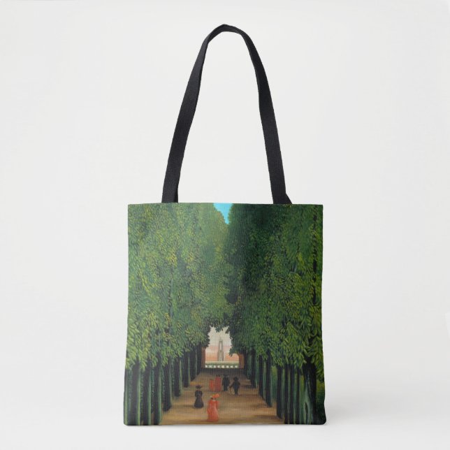 Henri Rousseau, Avenue in the Park at Saint Cloud Tote Bag (Front)