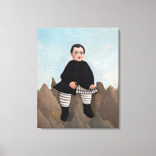 Henri Rousseau - Boy on the Rocks Canvas Print