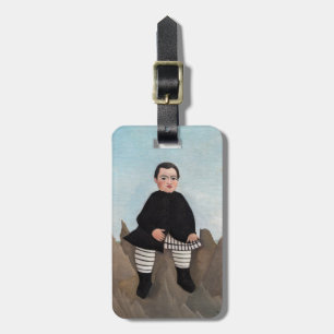 Henri Rousseau - Boy on the Rocks Luggage Tag