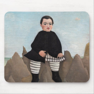 Henri Rousseau - Boy on the Rocks Mouse Mat