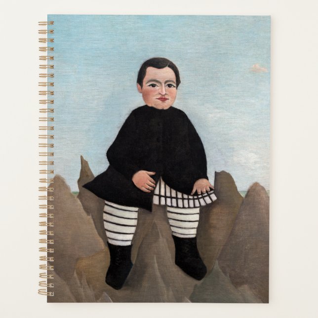 Henri Rousseau - Boy on the Rocks Planner (Front)
