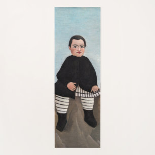 Henri Rousseau - Boy on the Rocks Yoga Mat