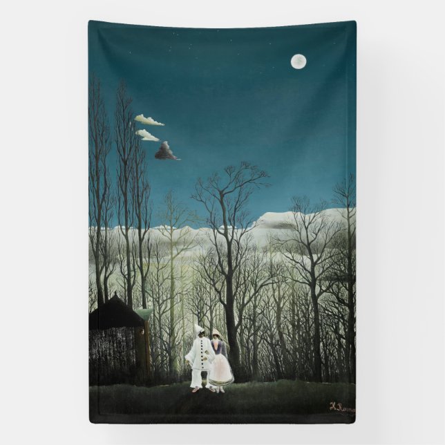 Henri Rousseau - Carnival Evening Banner (Vertical)