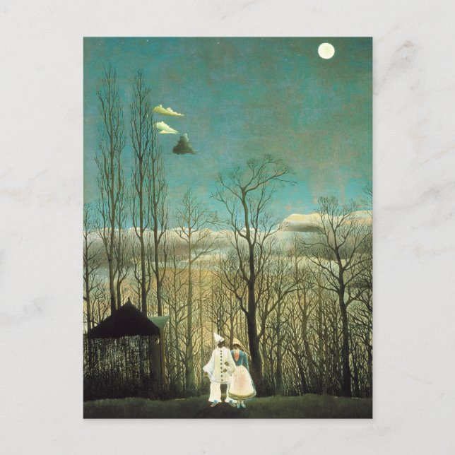 Henri Rousseau Carnival Evening Postcard (Front)