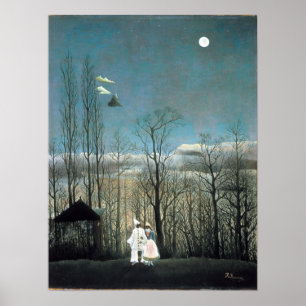 Henri Rousseau Carnival Evening Poster