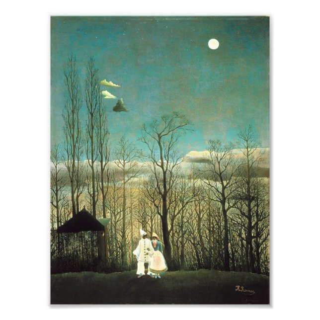 Henri Rousseau Carnival Evening Print (Front)