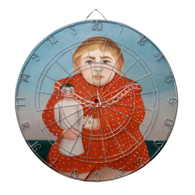 Henri Rousseau - Child with a Doll Dartboard (Front)
